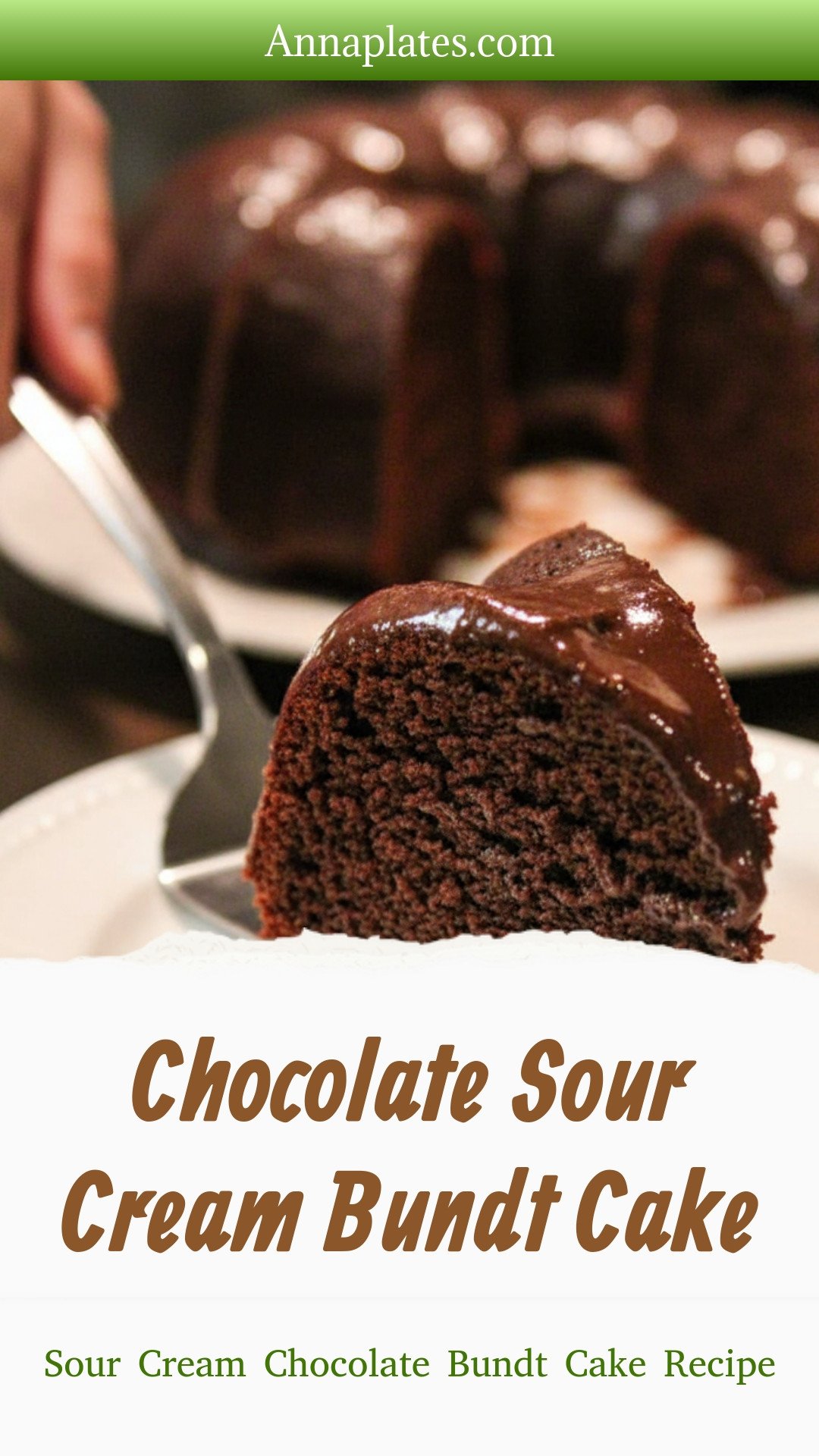 Chocolate Sour Cream Bundt Cake