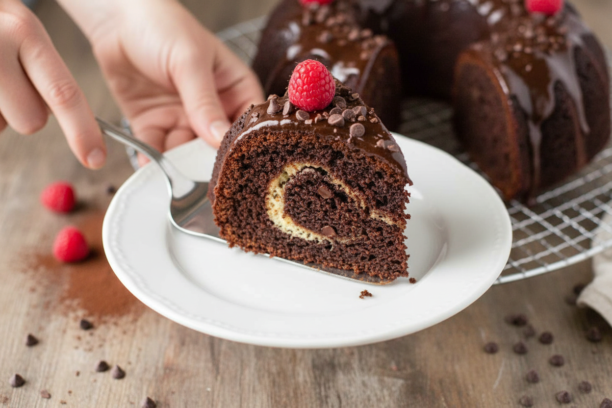 Sour Cream Chocolate Bundt Cake Recipe