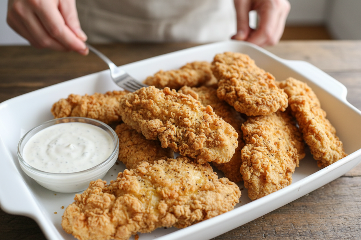 Southern Ranch Fried Chicken Crispy Comfort Food