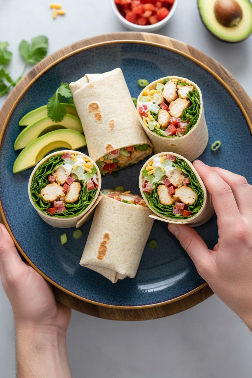Southwestern Chicken Wraps