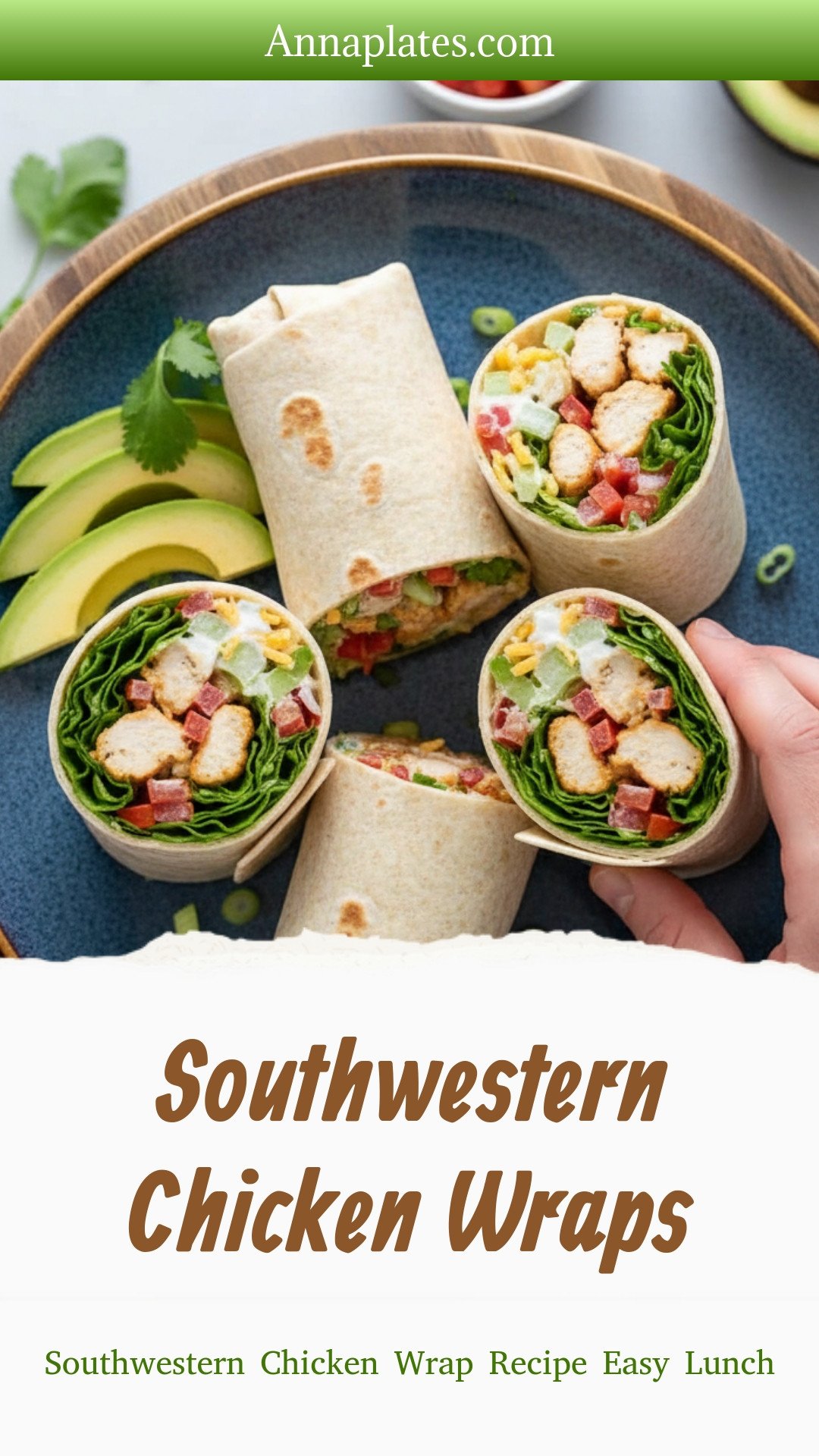 Southwestern Chicken Wraps