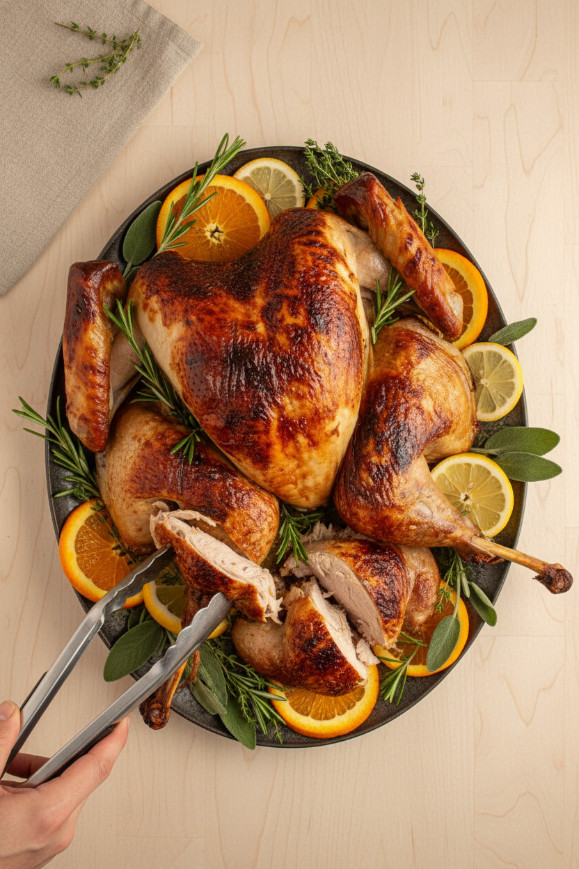 Spatchcock Turkey - The Schmidty Wife