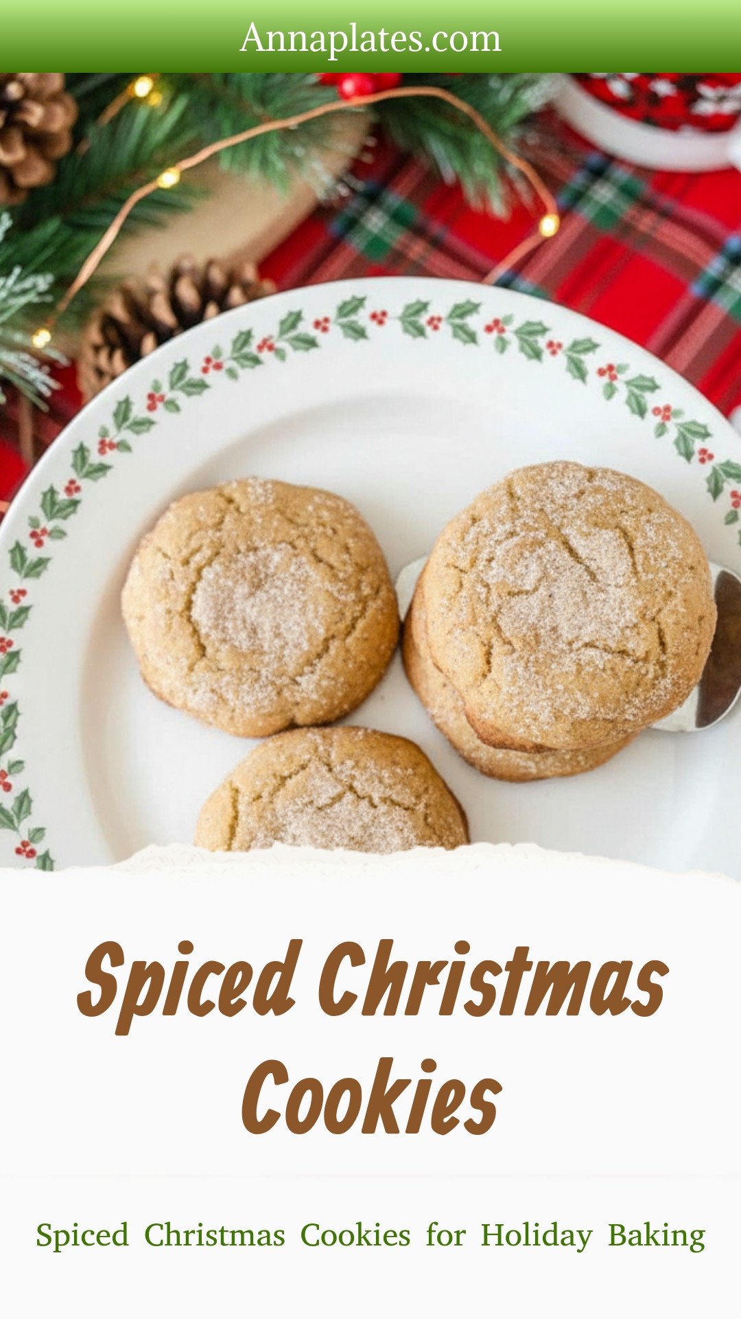 Spiced Christmas Cookies