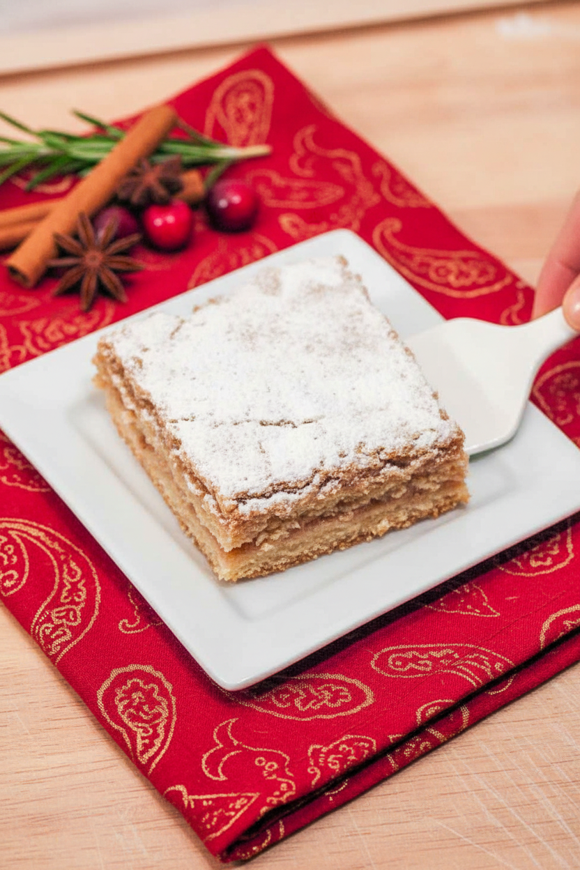 Spiced Gingerbread Gooey Butter Cake | A Twist on a Favorite