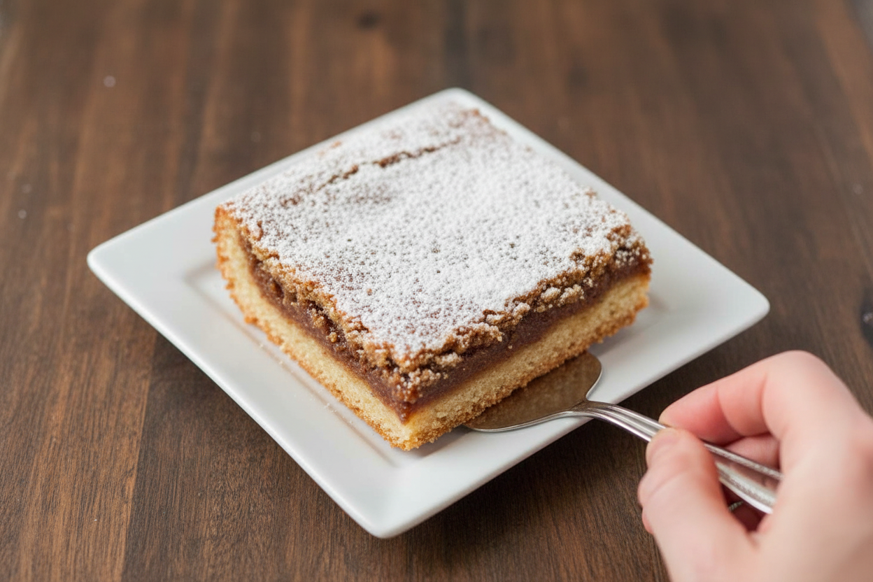 Spiced Gingerbread Gooey Butter Cake | A Twist on a Favorite