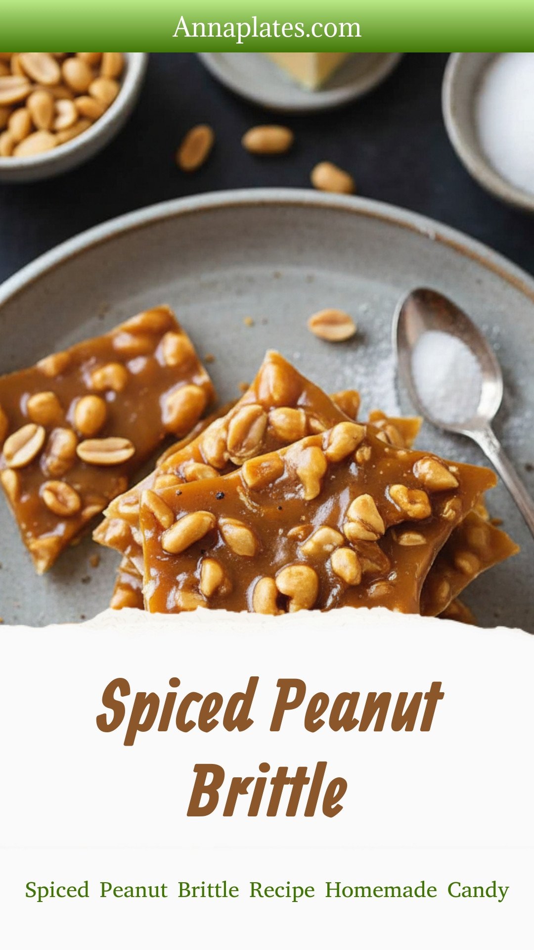Spiced Peanut Brittle