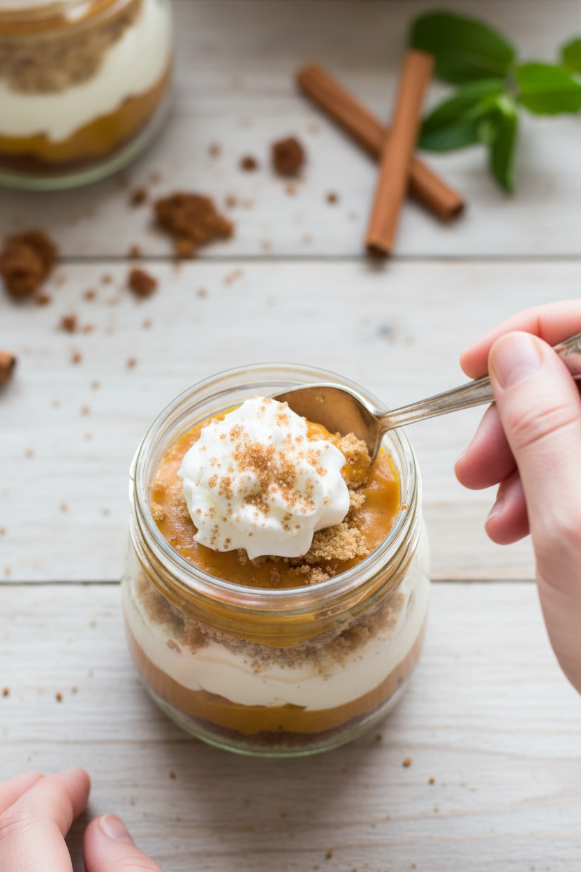 Spiced Pumpkin Gingerbread Trifle