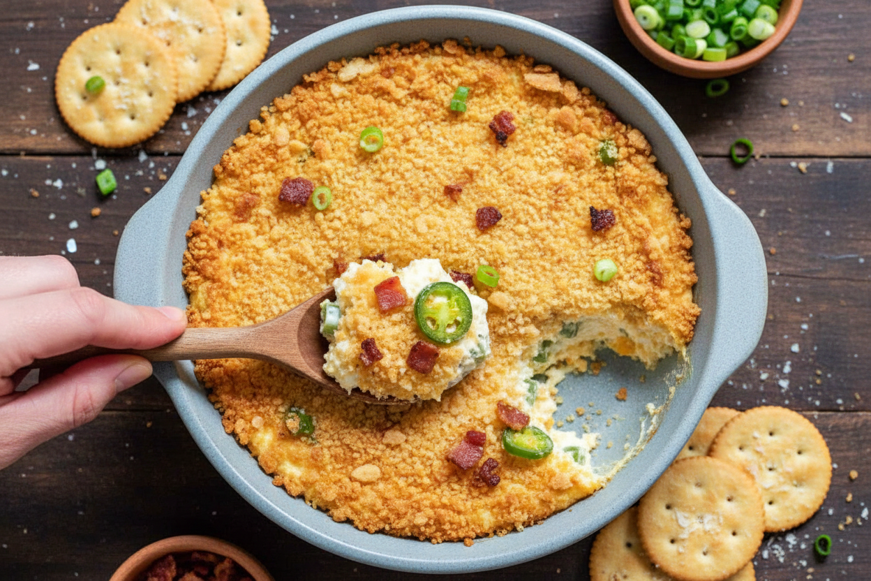 Cheesy Jalapeno Popper Dip