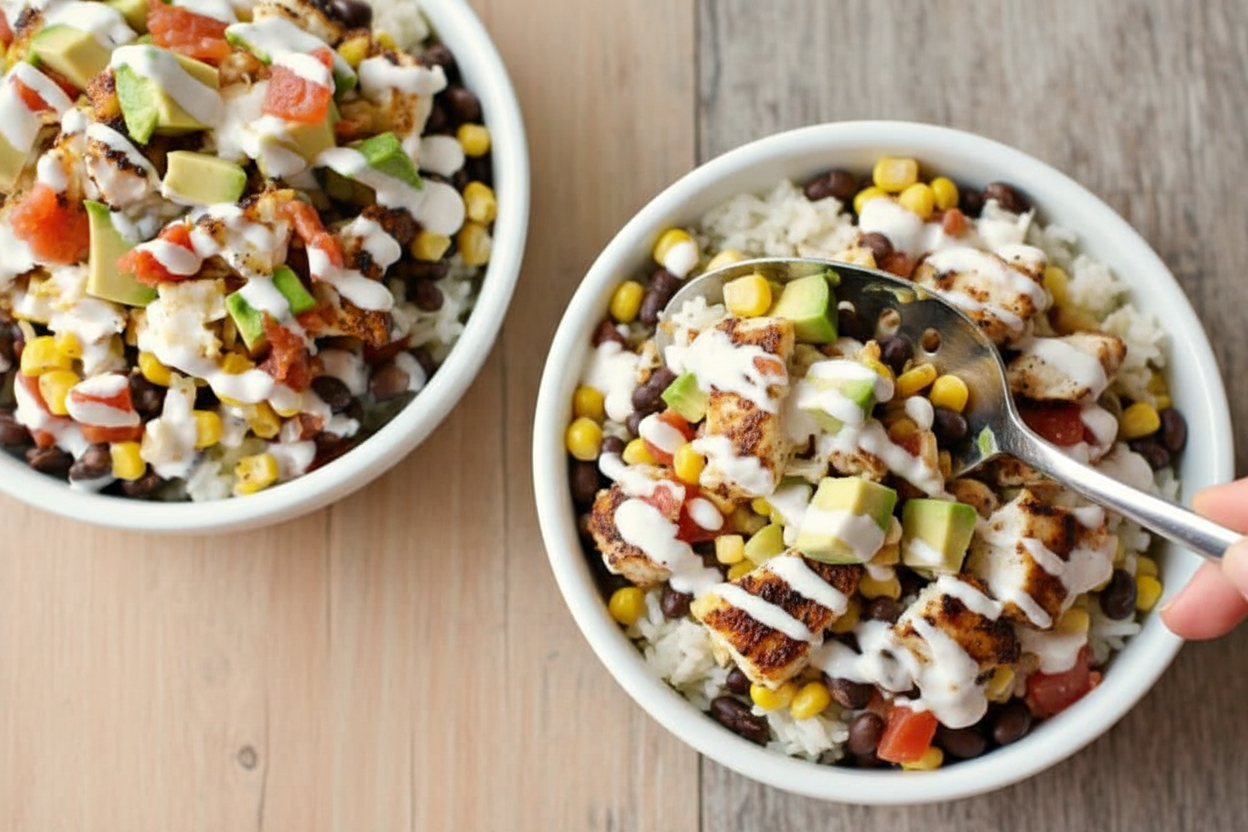 Spicy Mexican Tilapia Rice Bowls