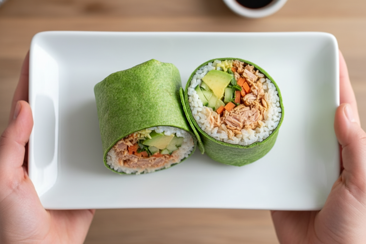 Spicy Tuna Sushi Wrap Recipe
