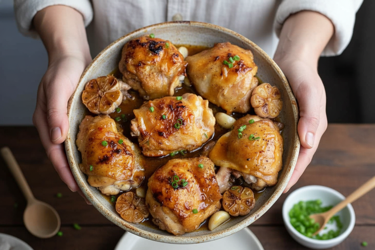 Sticky Orange Chicken Thighs - The Schmidty Wife