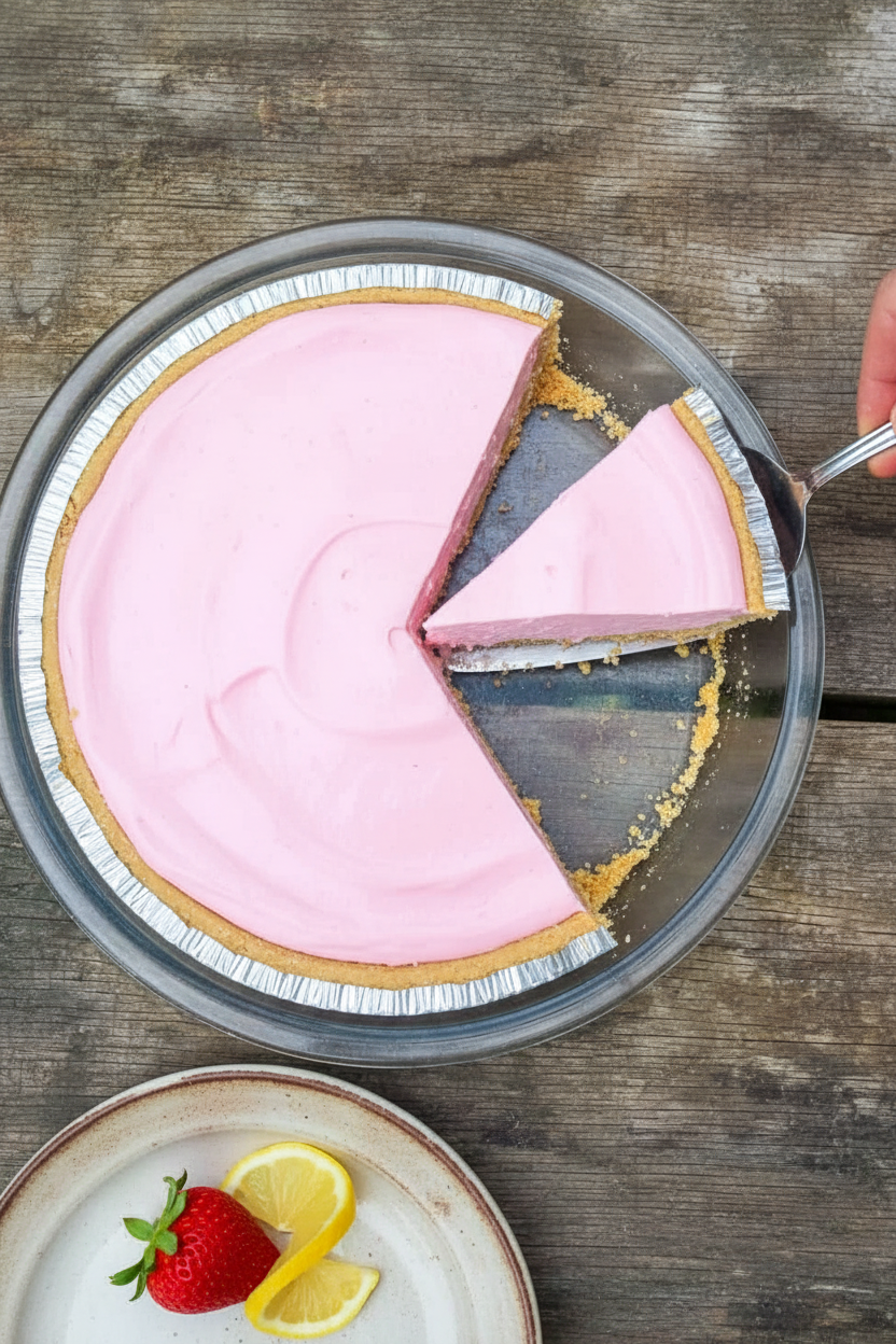 Strawberry Lemonade Pie