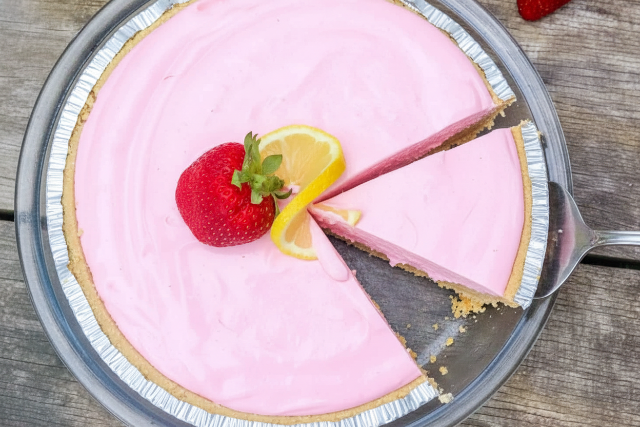 Strawberry Lemonade Pie