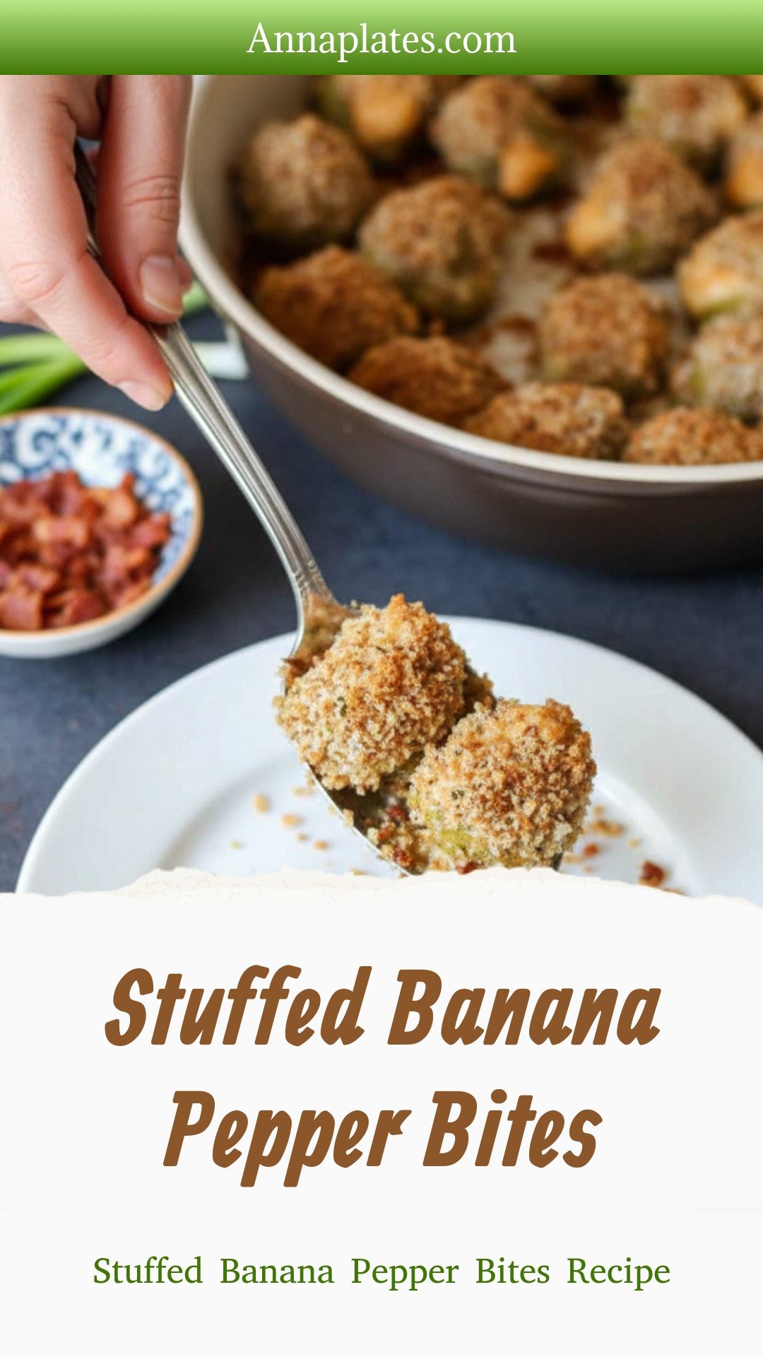 Stuffed Banana Pepper Bites