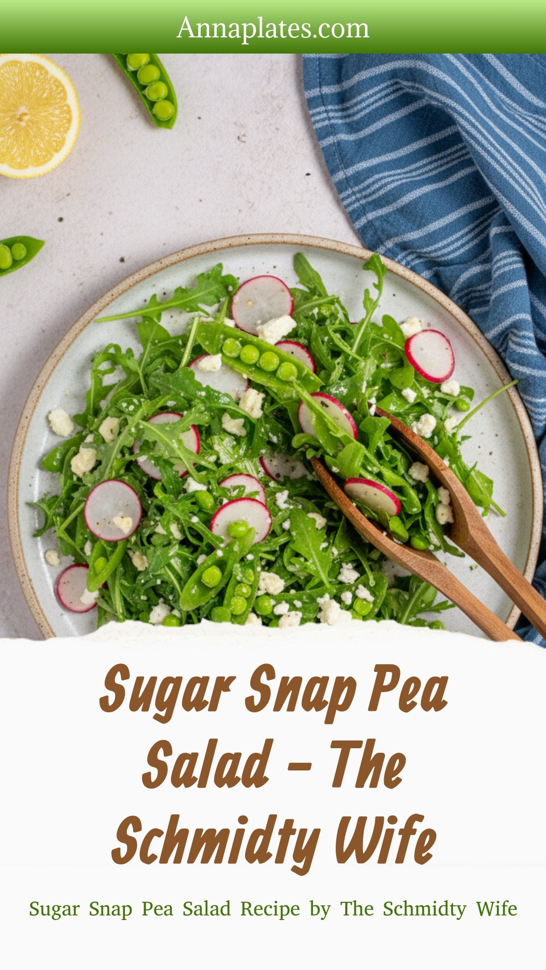 Sugar Snap Pea Salad - The Schmidty Wife