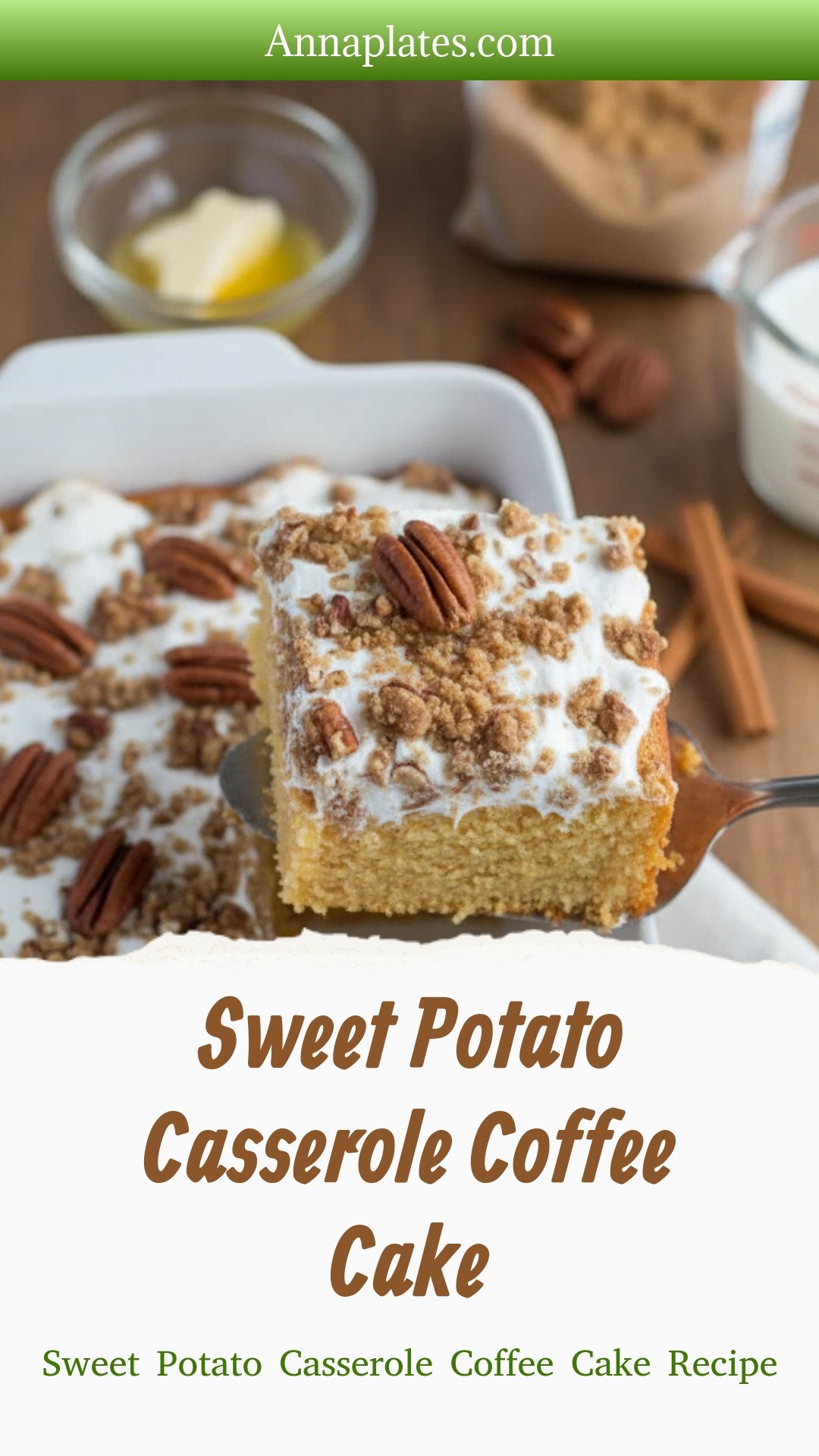 Sweet Potato Casserole Coffee Cake