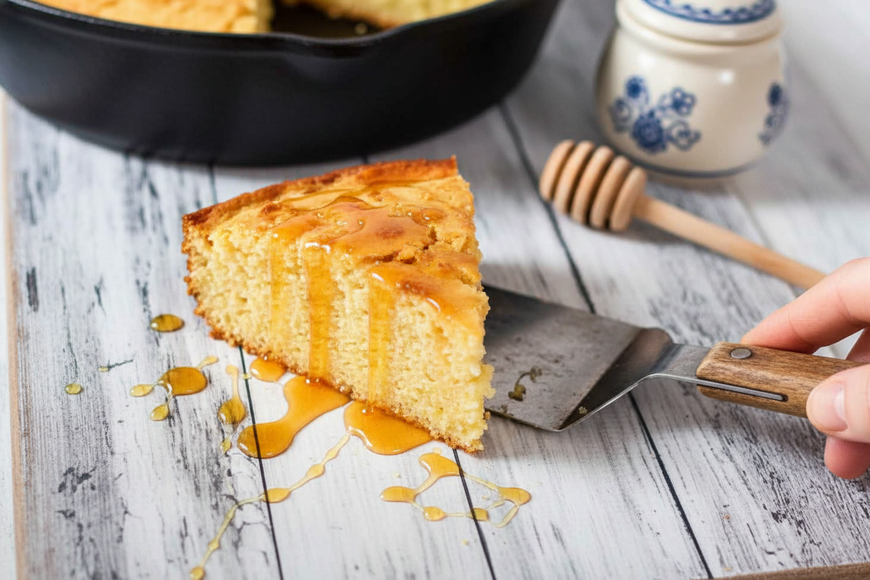 Sweet Skillet Cornbread 