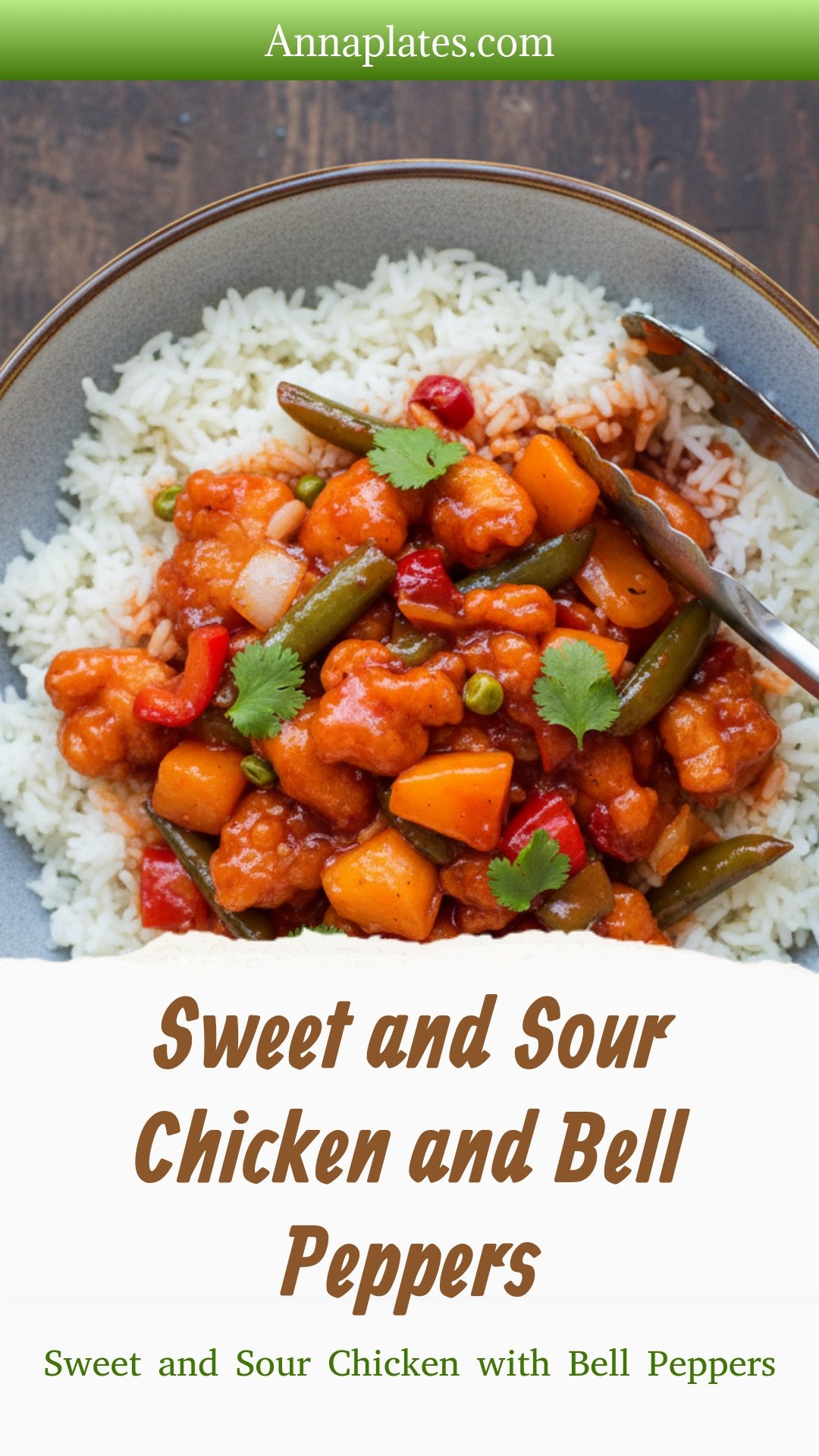 Sweet and Sour Chicken and Bell Peppers