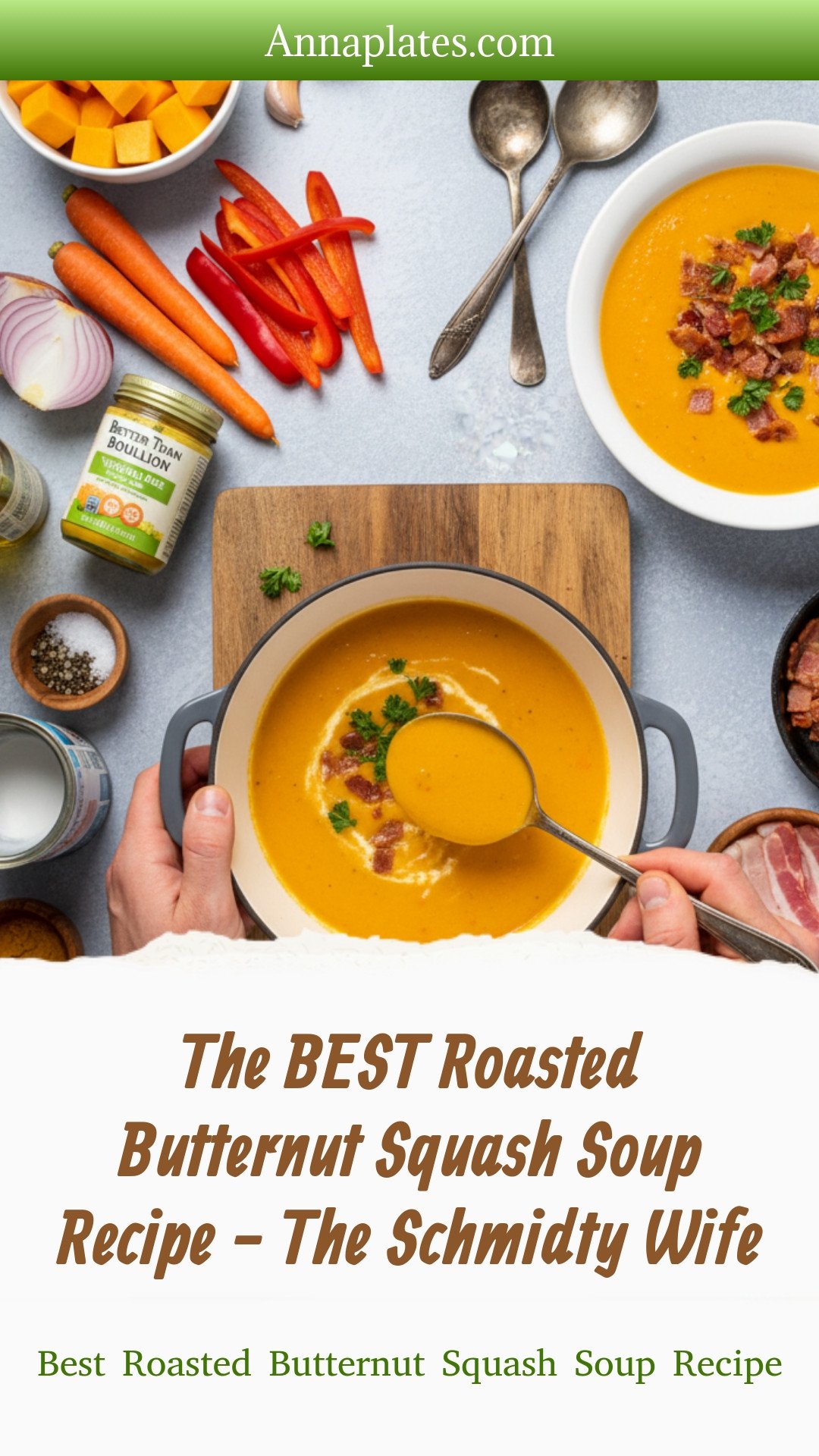 The BEST Roasted Butternut Squash Soup Recipe - The Schmidty Wife