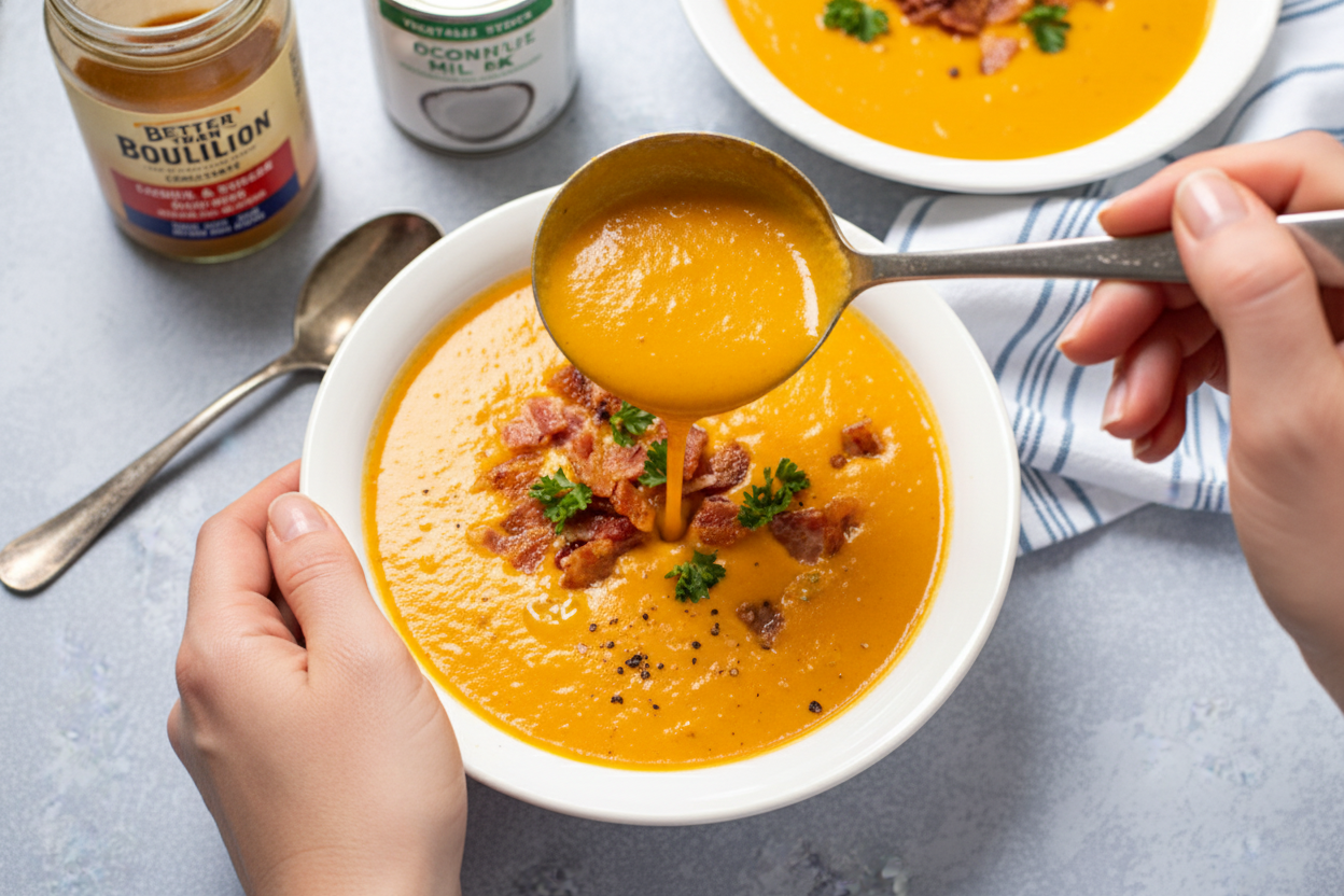 The BEST Roasted Butternut Squash Soup Recipe - The Schmidty Wife