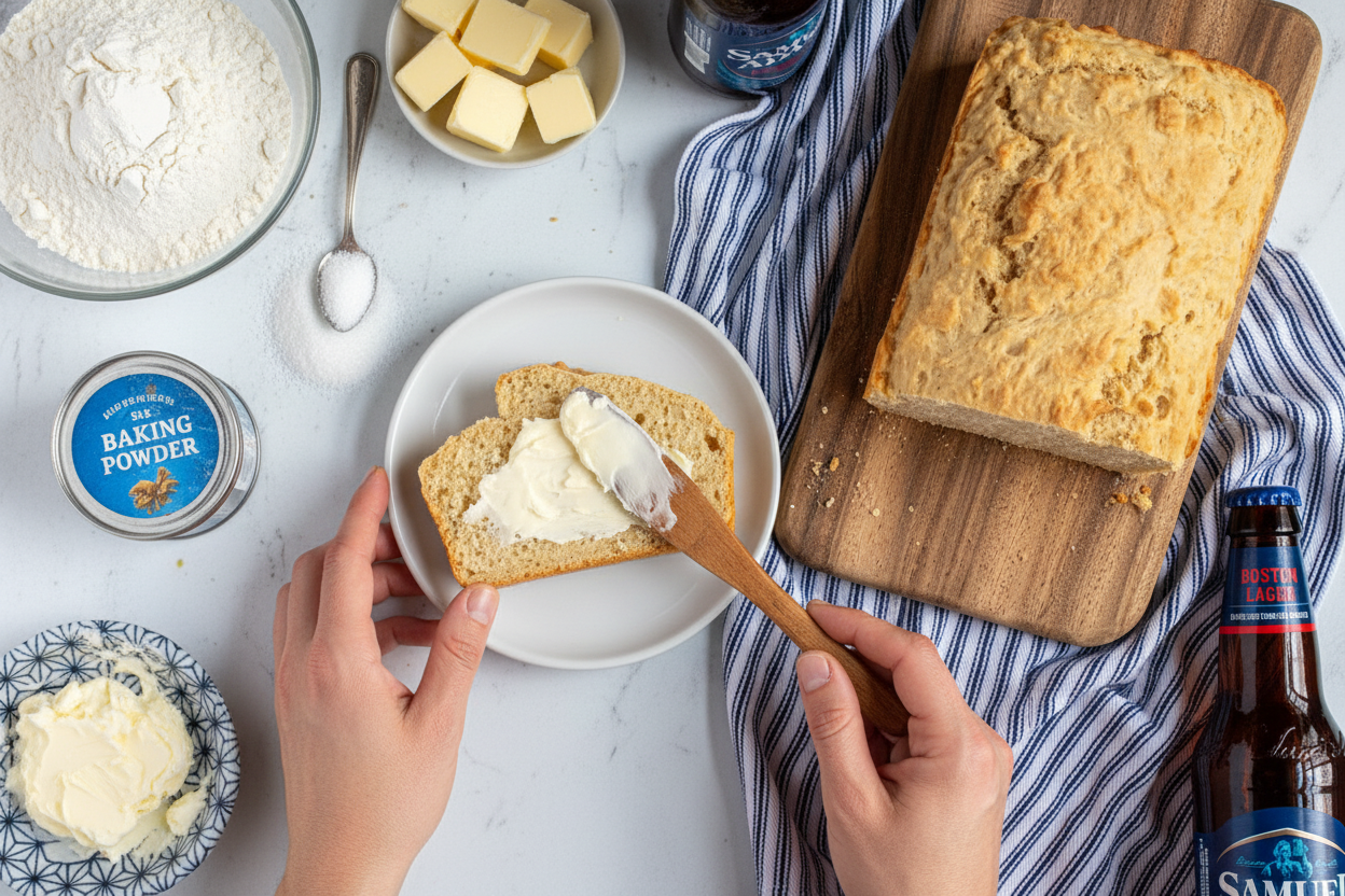 The Best Easy Beer Bread Recipe – The Schmidty Wife: Easy Homemade Beer Bread Recipe