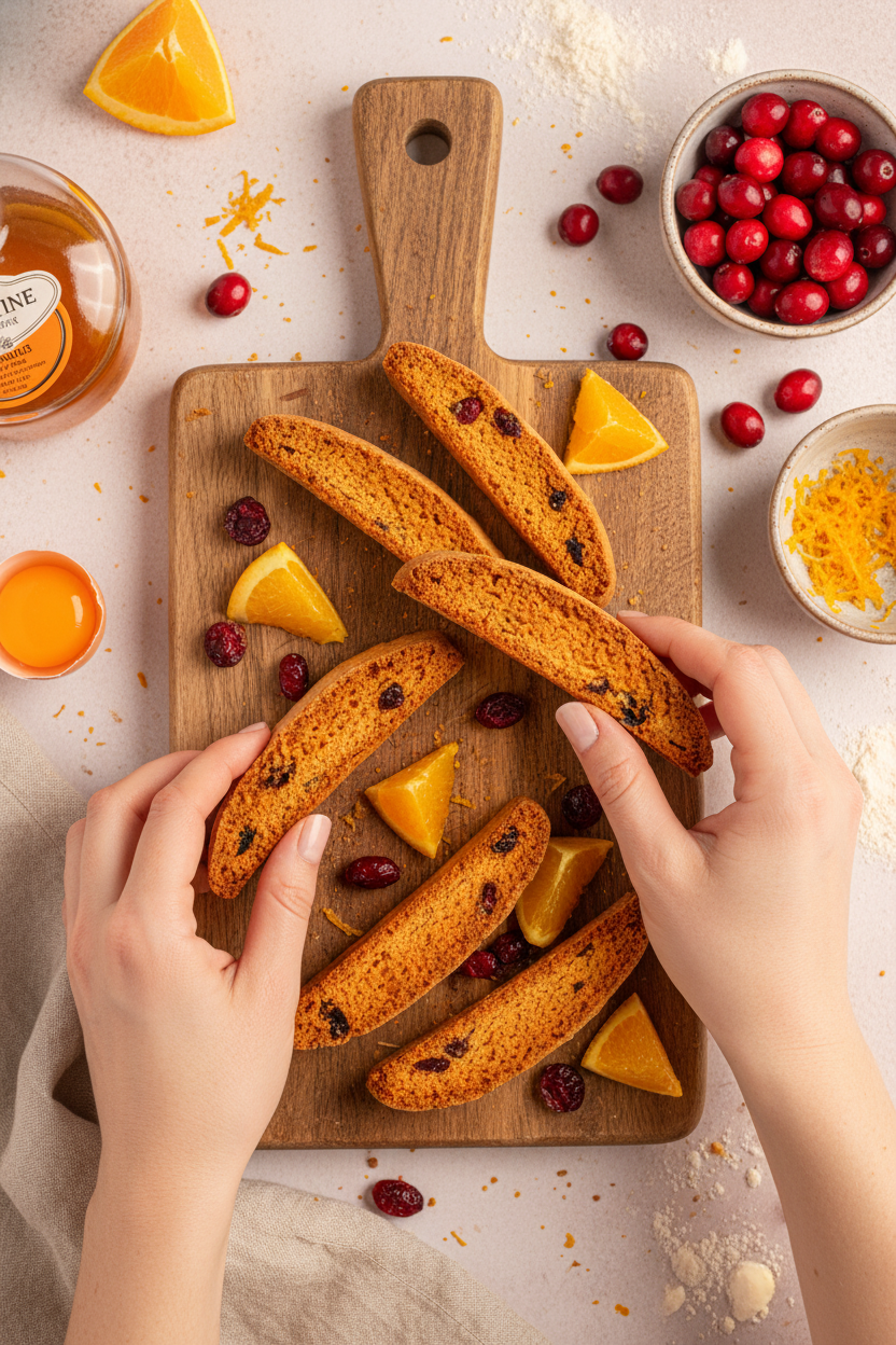 The Best Orange Cranberry Biscotti - The Schmidty Wife