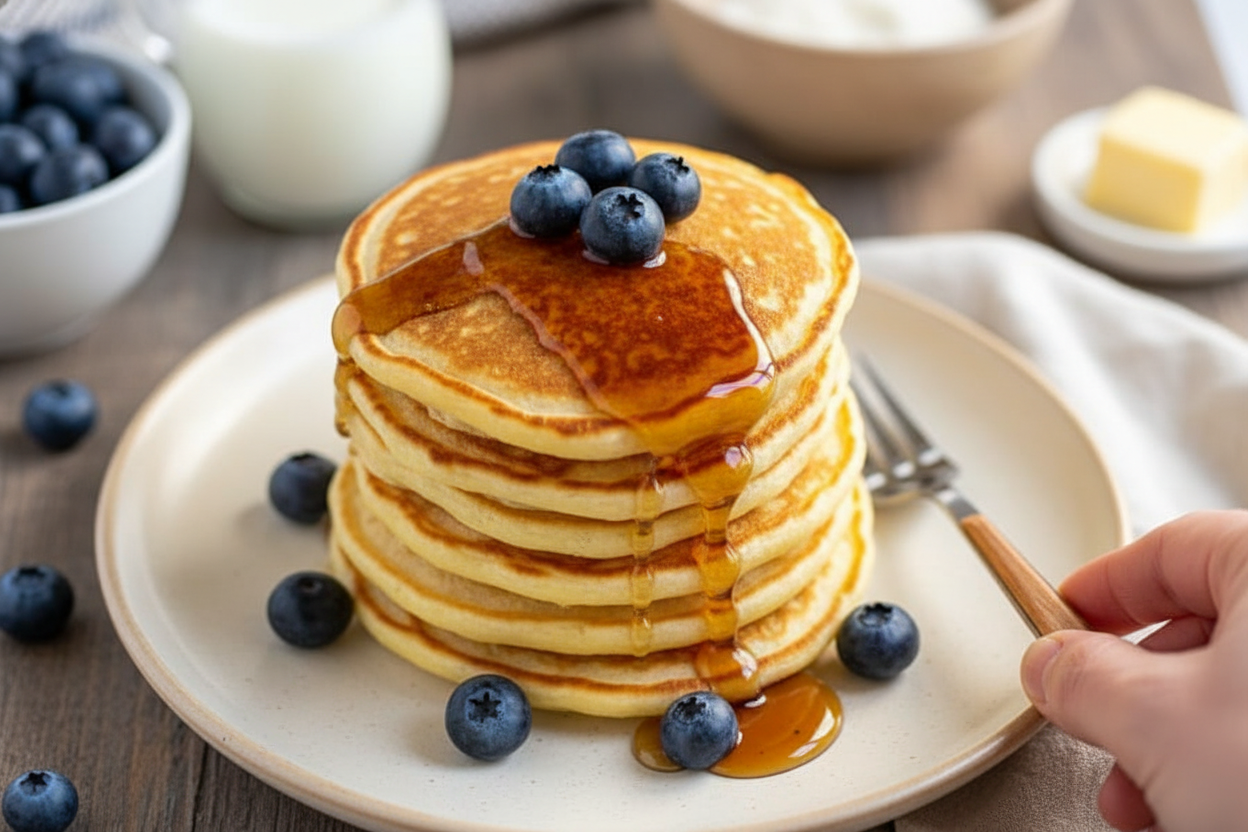 The Best Pancakes From Scratch - The Schmidty Wife