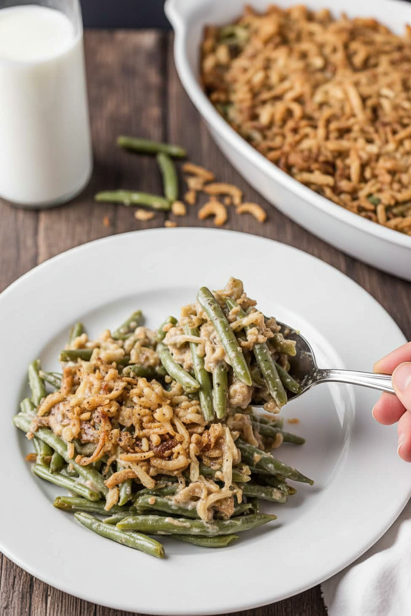 Traditional Green Bean Casserole - Not just for holidays!