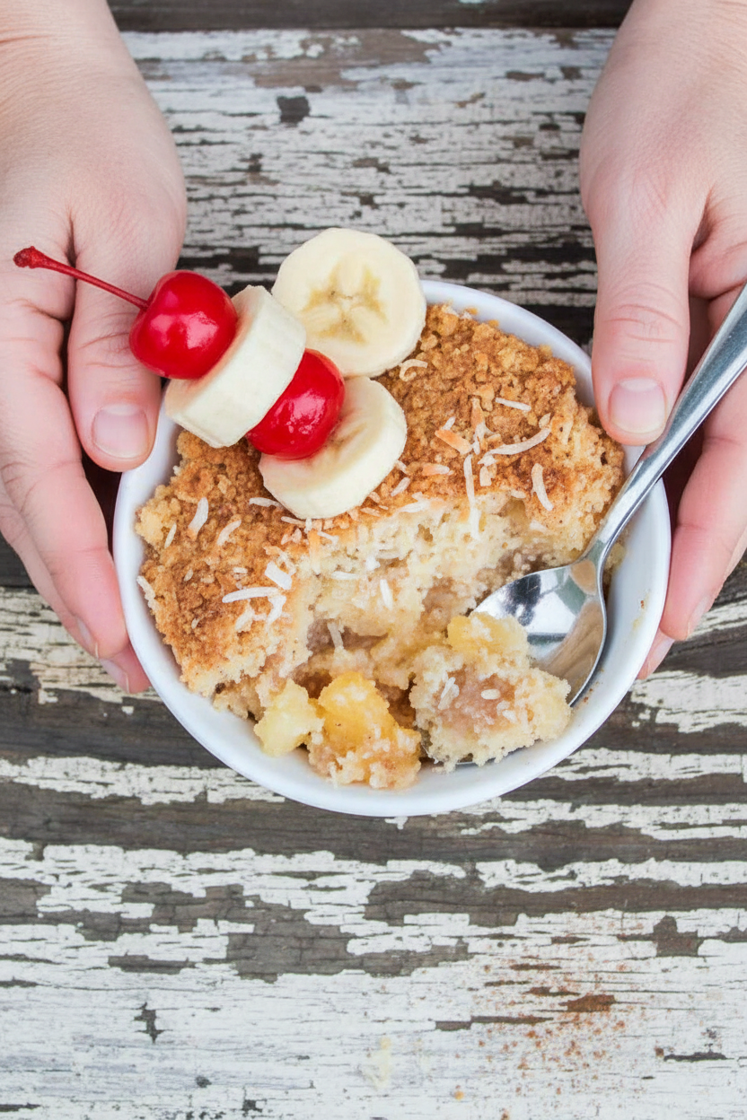 Tropical Cobbler Dessert
