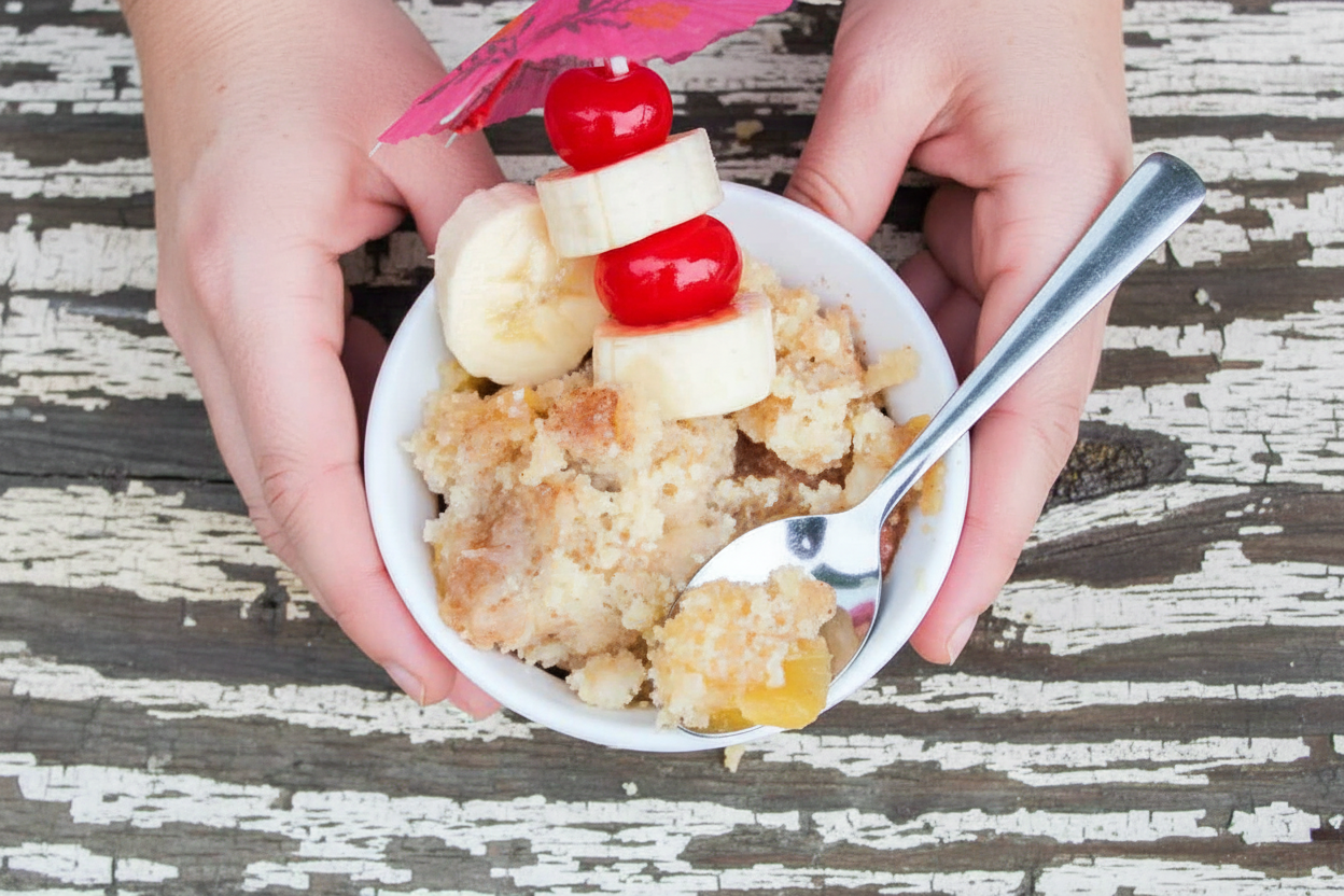 Tropical Cobbler Dessert