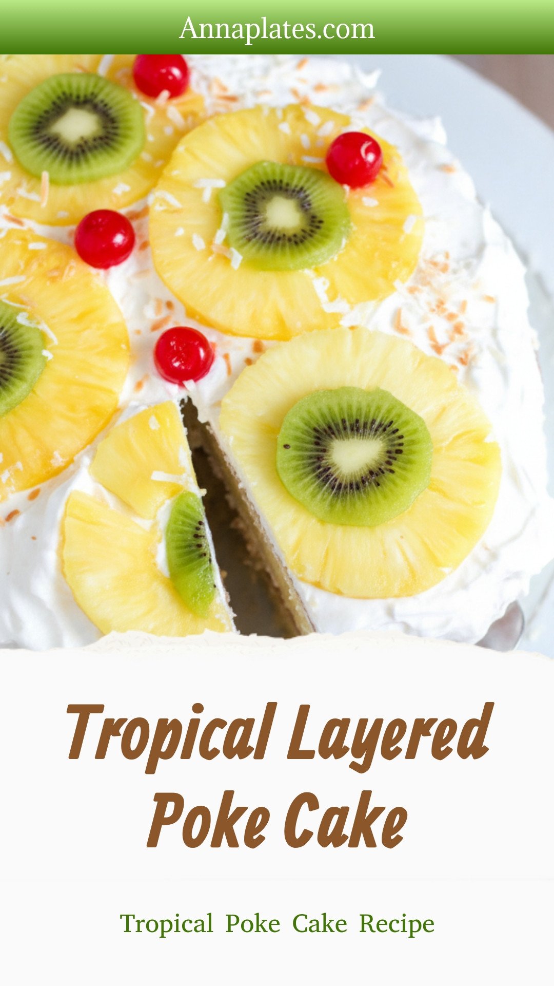Tropical Layered Poke Cake
