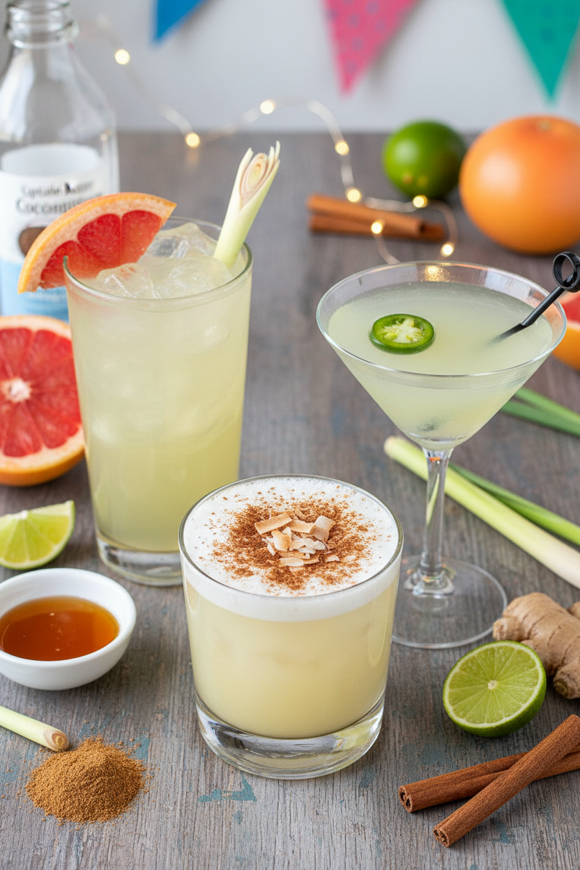 3 Tropical Rum Drinks for Summer Celebrations