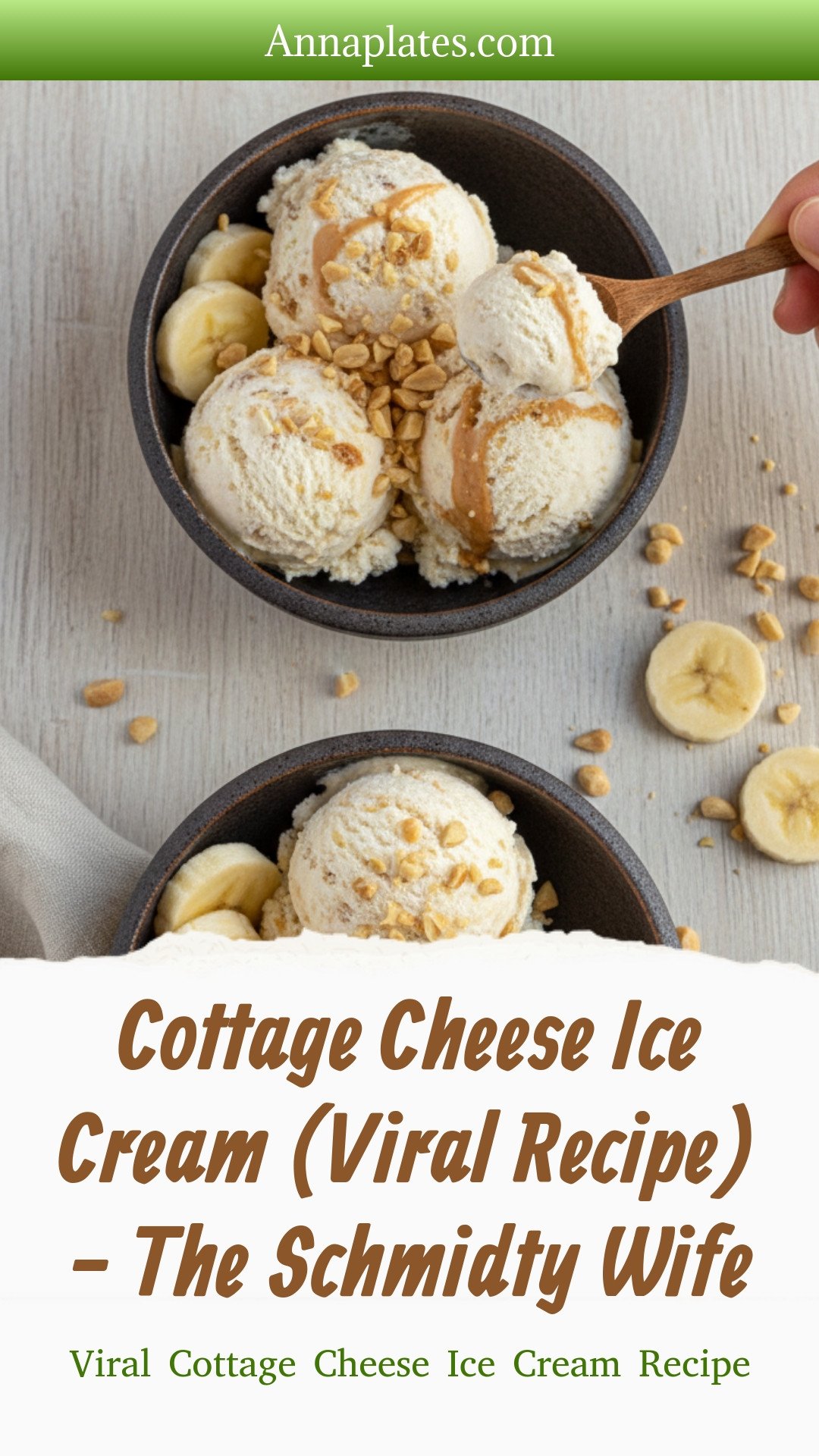 Cottage Cheese Ice Cream (Viral Recipe) - The Schmidty Wife