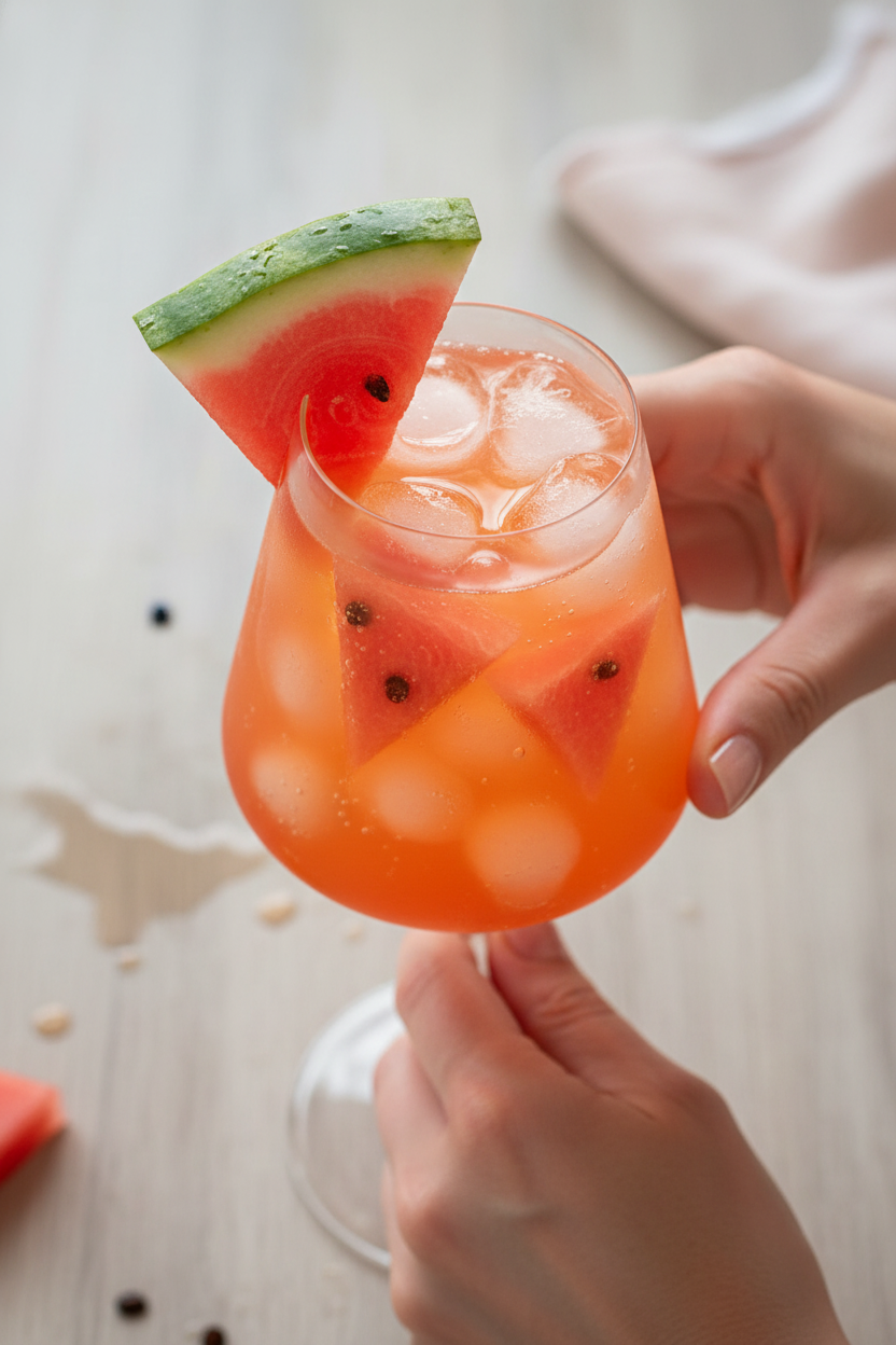 Watermelon Aperol Spritz - The Schmidty Wife