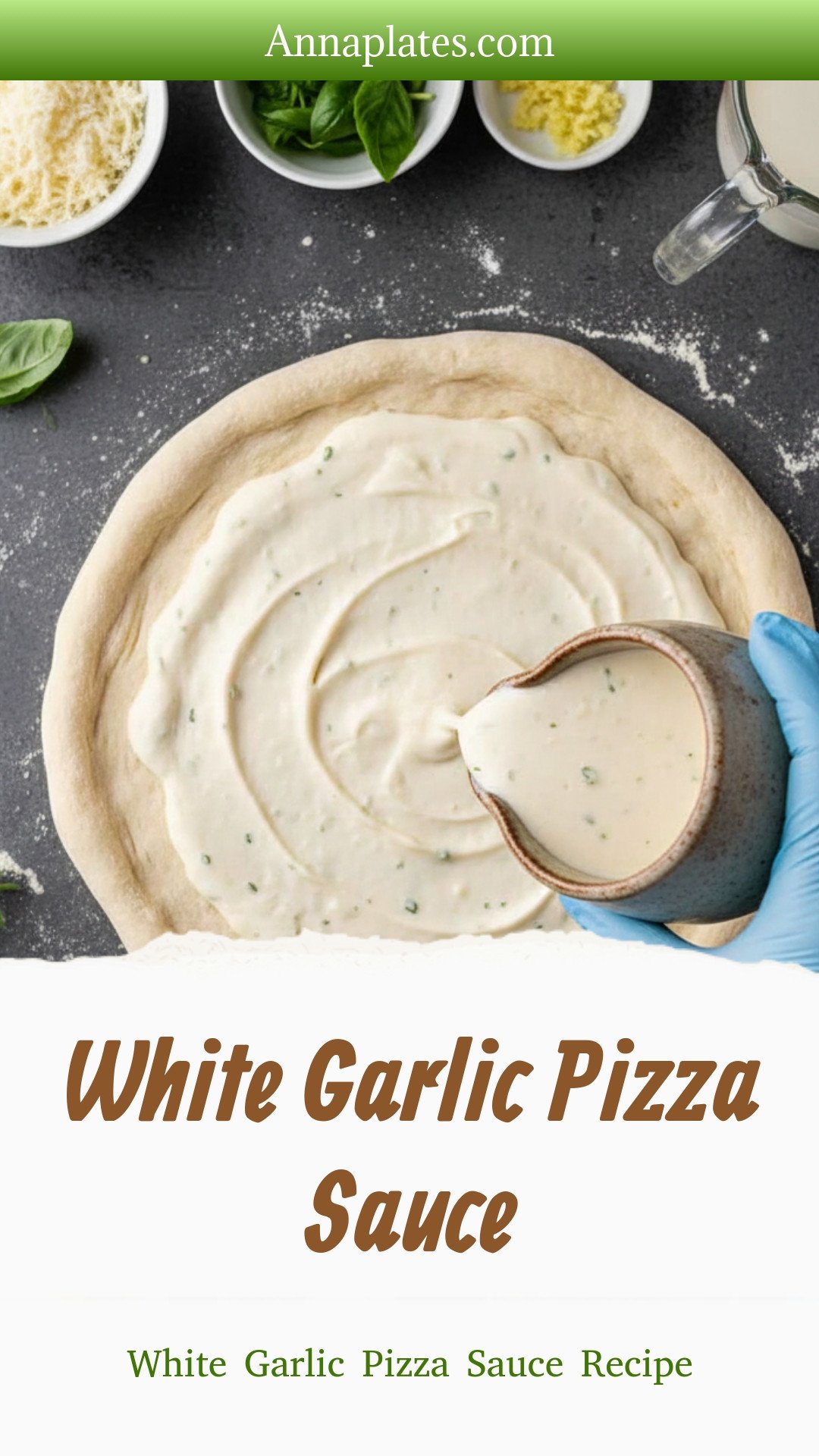 White Garlic Pizza Sauce