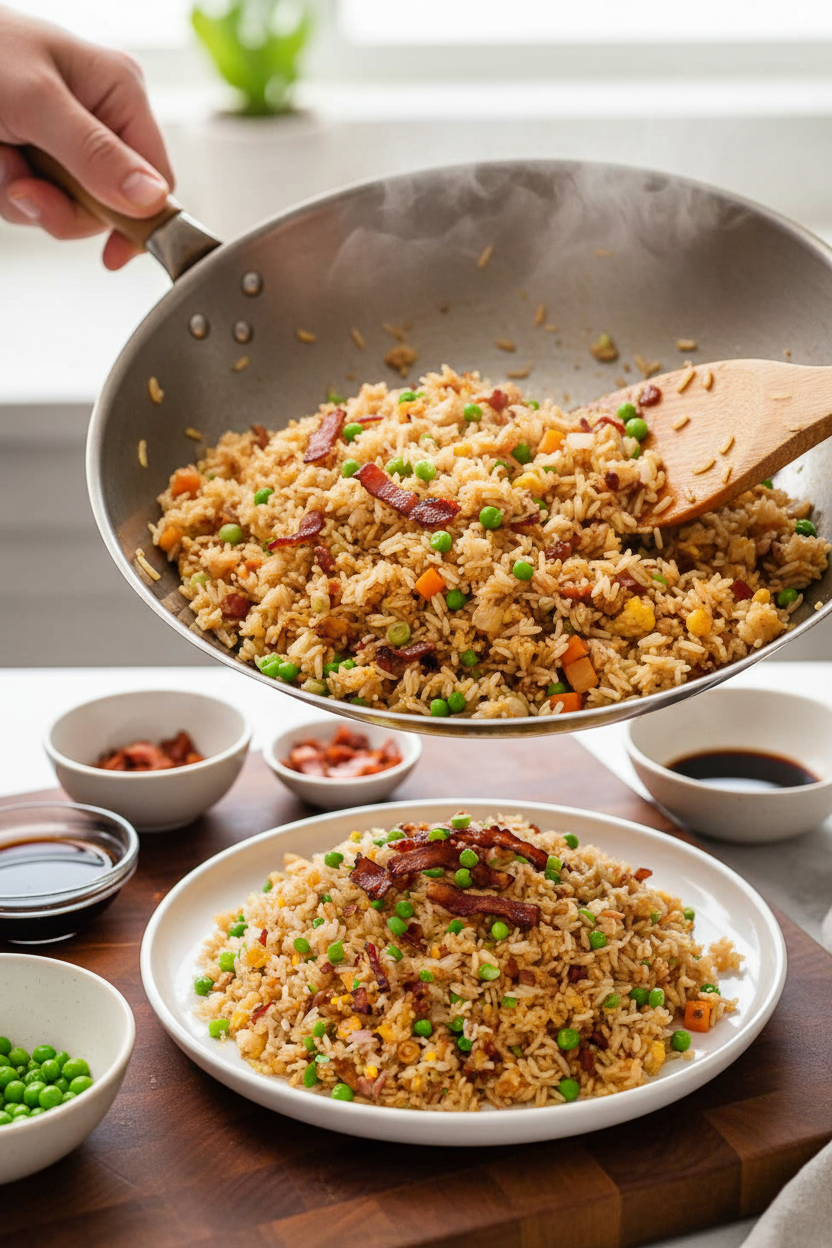 Bacon Fried Rice