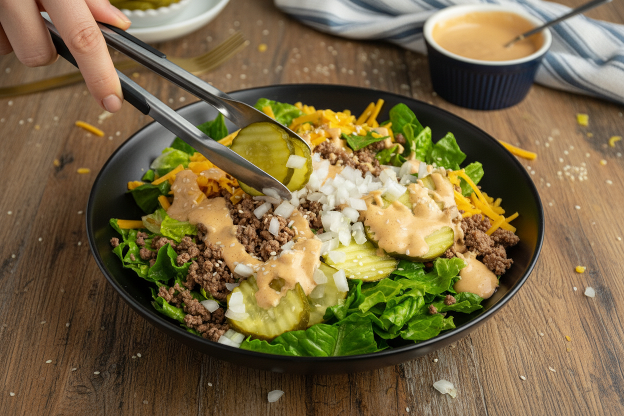 Big Mac Salad - The Schmidty Wife