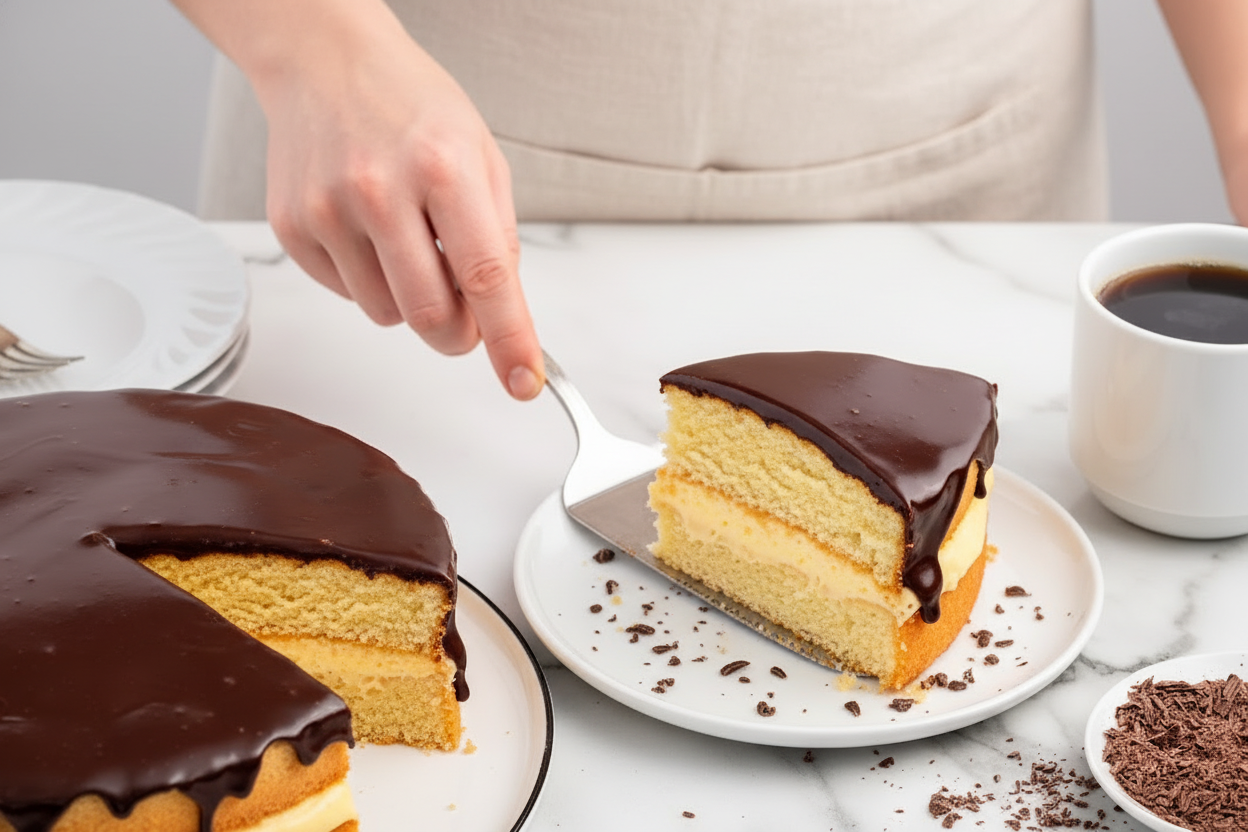 Boston Cream Pie Recipe A Classic Dessert