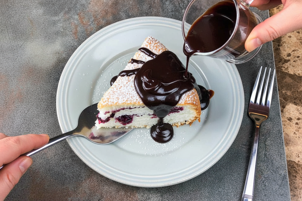 Angel Food Cake in a Bundt Pan