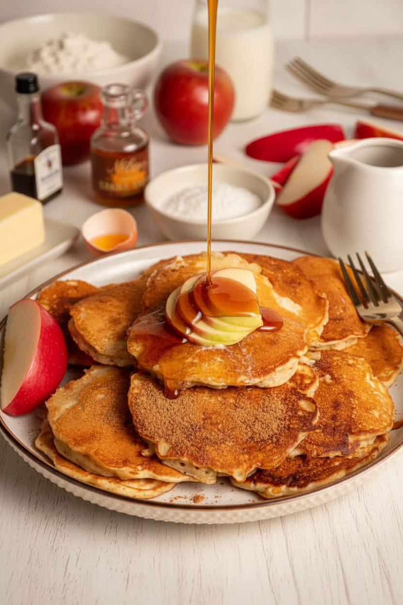 Apple Pancakes Recipe - The Schmidty Wife