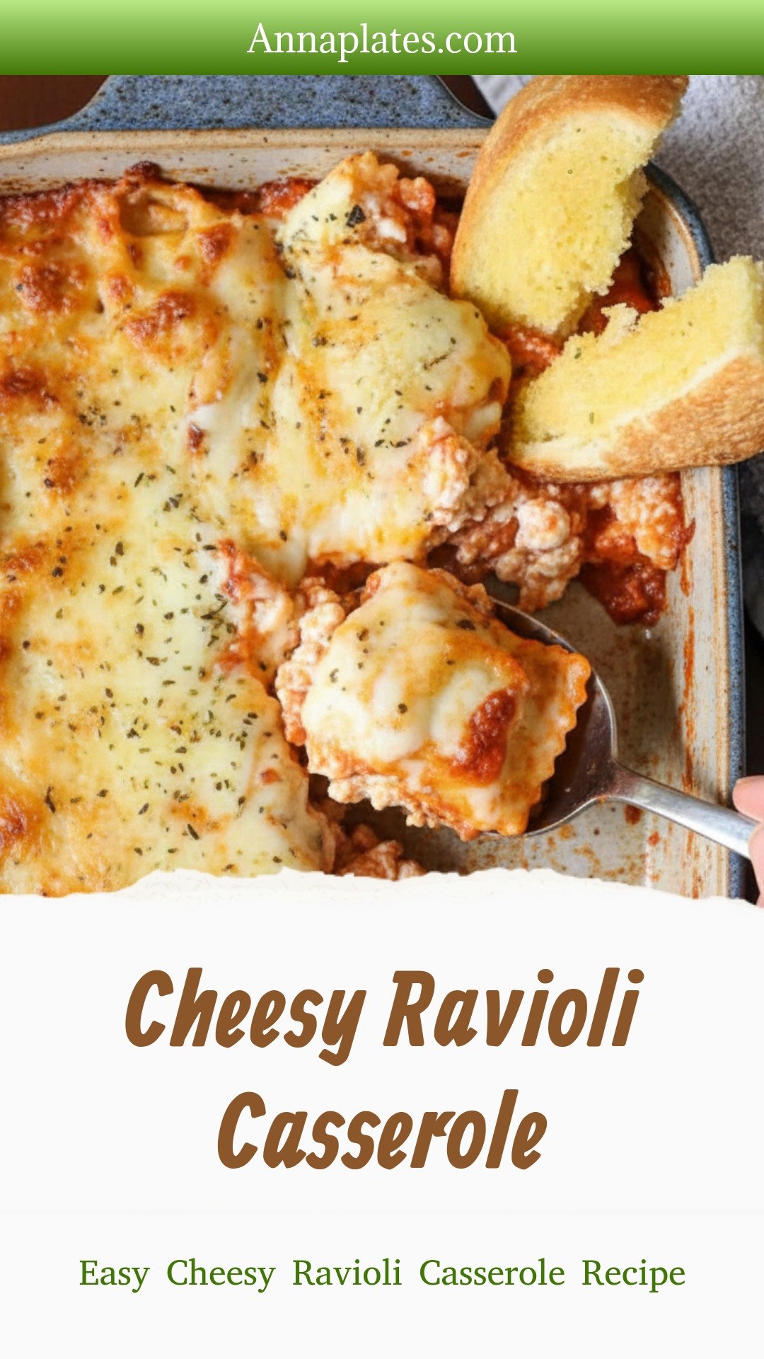 Cheesy Ravioli Casserole