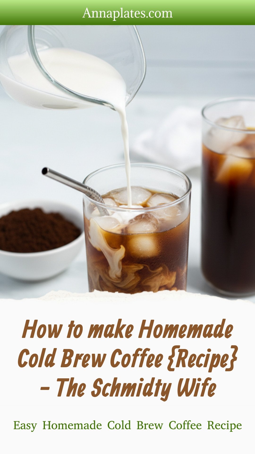 How to make Homemade Cold Brew Coffee {Recipe} - The Schmidty Wife
