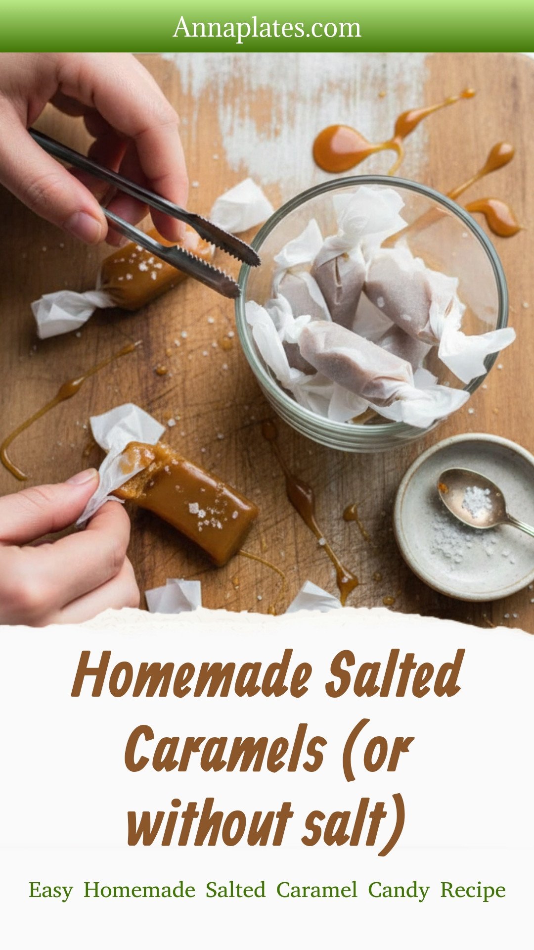 Homemade Salted Caramels (or without salt)