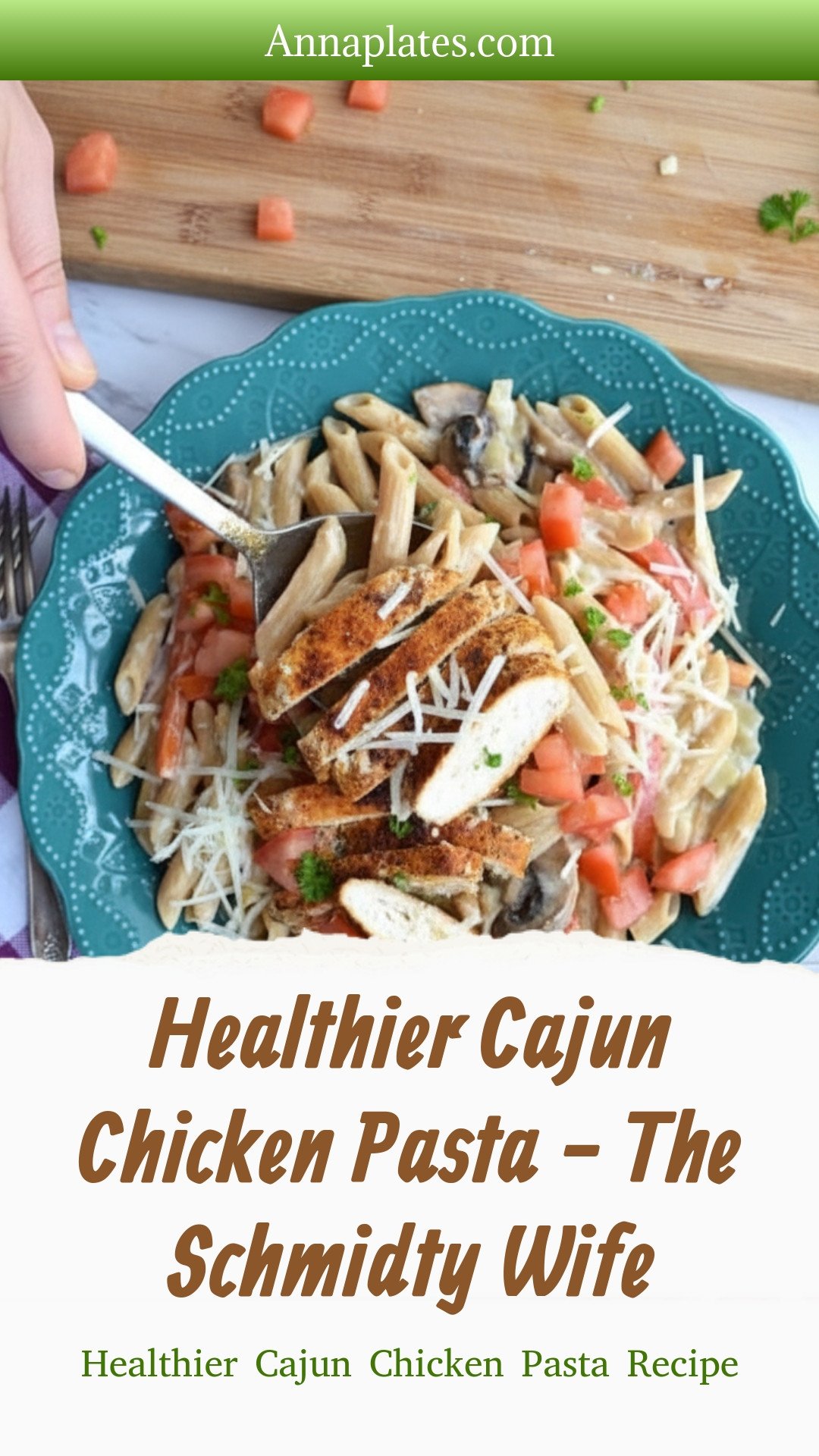 Healthier Cajun Chicken Pasta - The Schmidty Wife