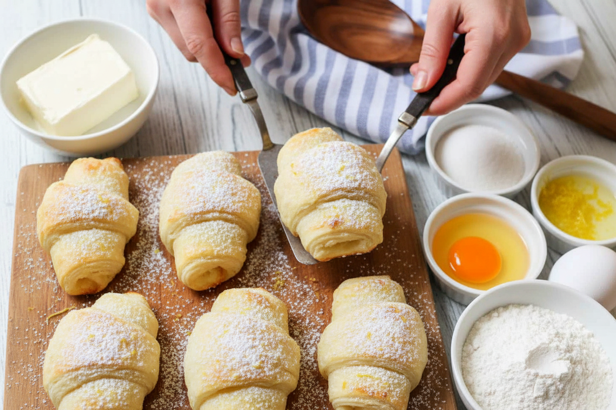 Lemon Cheesecake Rolls Recipe