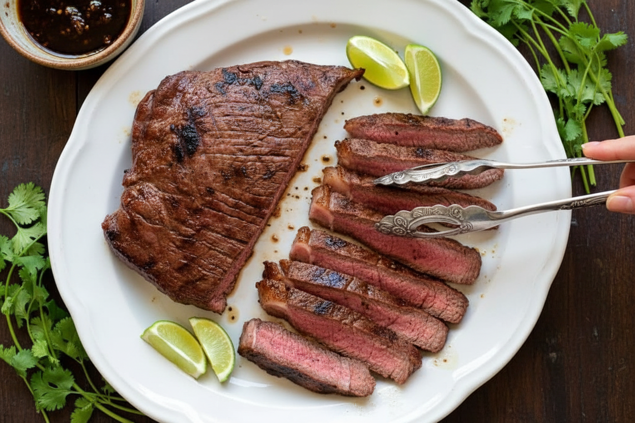 Marinated Grilled Flank Steak Recipe