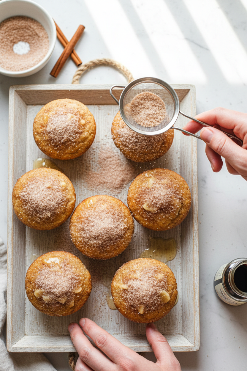 Cinnamon Sugar Doughnut Muffins Recipe