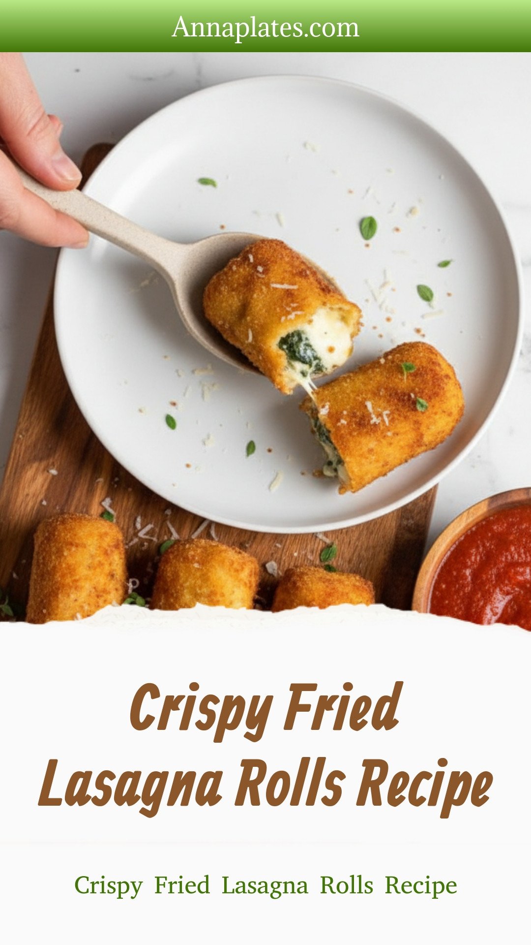 Crispy Fried Lasagna Rolls Recipe
