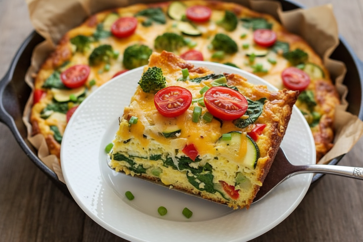 Easy Vegetable Breakfast Casserole Recipe