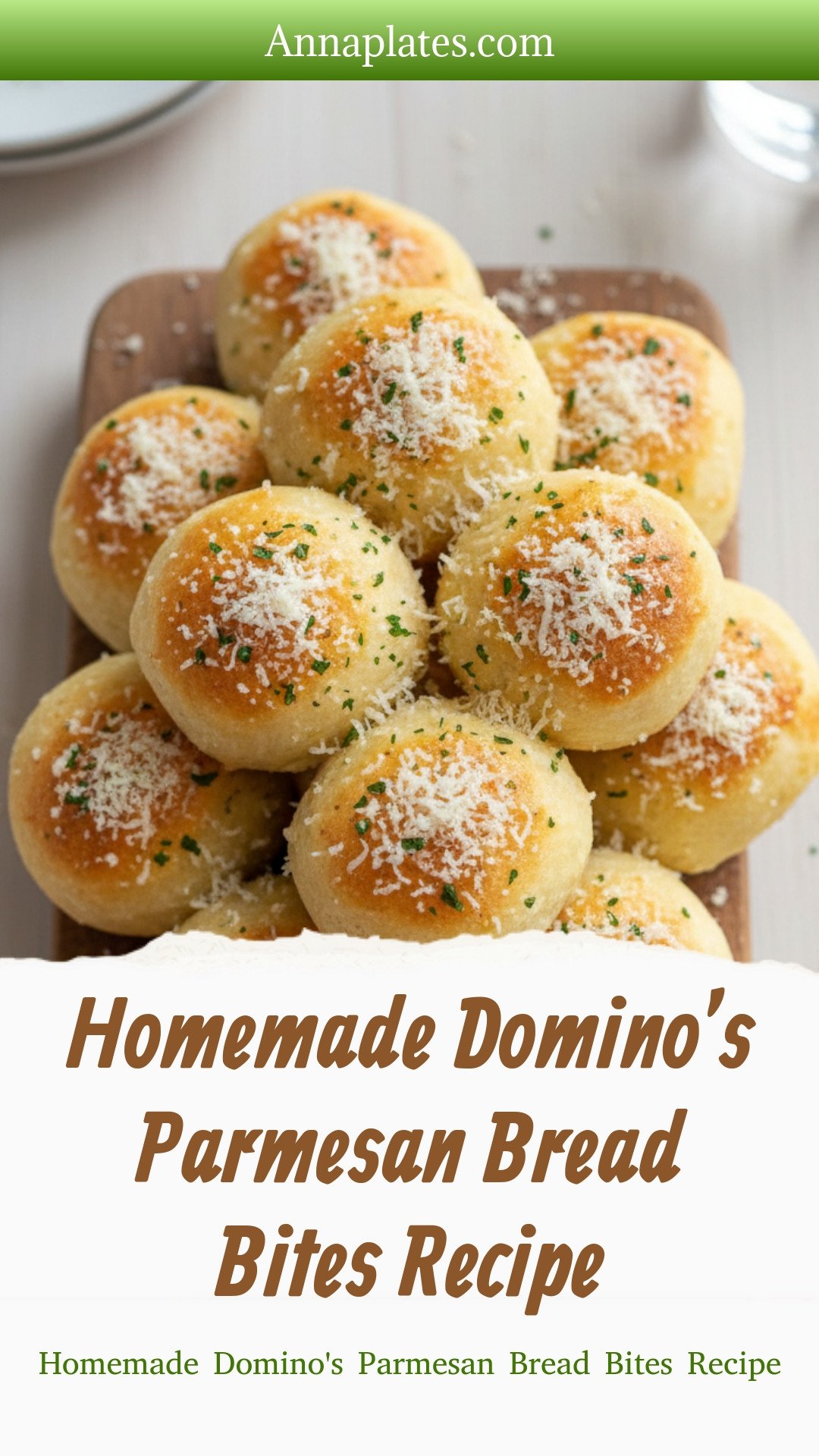 Homemade Domino's Parmesan Bread Bites Recipe